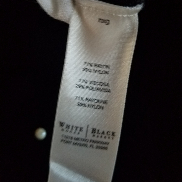 White House Black Market  Polka Dots Sweater Small - Picture 5 of 7